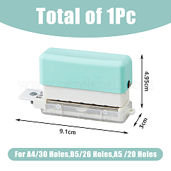 Мини пластиковый дырокол на 6 отверстие AJEW-WH0083-63B