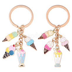 Брелок из эмалевого сплава&nbsp;KEYC-YW00195-01