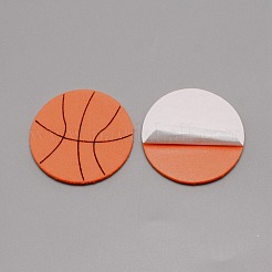 Aufkleber mit Sportbällen aus Schwamm&nbsp;DIY-WH0308-51