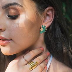 Винтажные серьги-гвоздики с цветами для женщин JE1095B