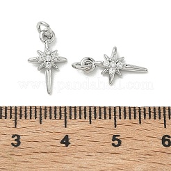 Pendentifs en laiton Shegrace sertis de micro-pavés de zircone cubique&nbsp;XGRQ3D285-480P