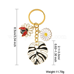 Porte-clés émail alliage&nbsp;KEYC-YW00060-01