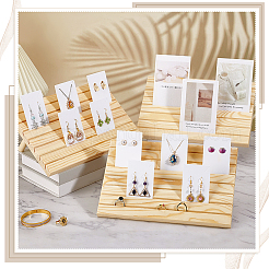 4 сумка деревянная сережки держатель для карт&nbsp;NDIS-PH0001-11