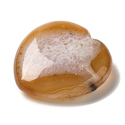 Натуральные сердоликовые украшения в виде сердца любви DJEW-Z007-01B