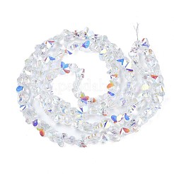 Гальванизируйте прозрачное стекло бисер нитей&nbsp;EGLA-N002-20A-B01