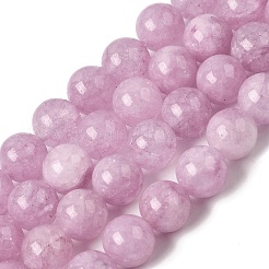 Бусины из натурального белого нефрита&nbsp;G-H348-10mm-08