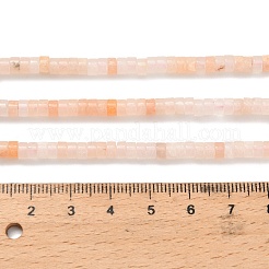 Натуральный розовый авантюрин бисер нитей G-Z110-A10-2x4mm-05