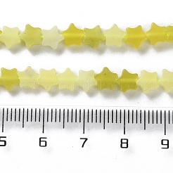 Натуральные нефритовые бусины G-G085-B58-02