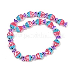 Выпечка окрашенные стеклянные бусины LAMP-F036-02H