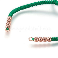 Fabrication de bracelets de perles tressées en nylon&nbsp;BJEW-F360-FRG13