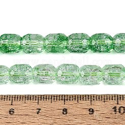 Transparent Knistern Glasperlen Stränge&nbsp;GLAA-Q108-04A-05