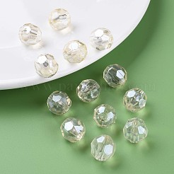 Прозрачные акриловые бусины&nbsp;MACR-S373-101-P08