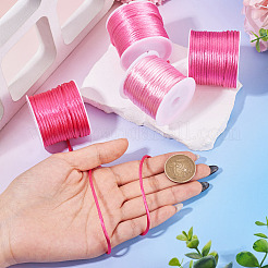 4 Rolle Nylon-Rattail-Satinschnur in 4 Farben&nbsp;NWIR-TA0001-44
