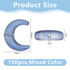 150 шт. Прозрачные стеклянные бусины&nbsp;GLAA-DC0001-58