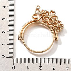 Pendentifs de lunette ouverte en alliage&nbsp;PALLOY-I223-05LG