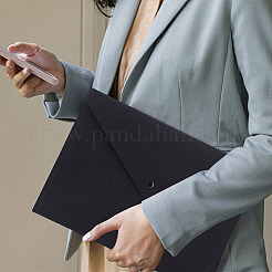 Ahademaker 3 шт. 3 цвета войлочные карманы для хранения канцелярских принадлежностей OFST-GA0001-02A