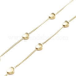 3.28 футовая латунная витая цепь ручной работы X-CHC-I006-06G