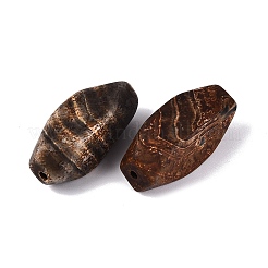 天然の樹皮アゲートビーズ  ナゲット  38~42x15~18x14~16mm  穴：1.6~2mm&nbsp;G-Q606-88