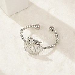 Кольца-манжеты из нержавеющей стали 304 для женщин&nbsp;LS-RJEW-G338-09P