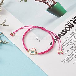 Bracciale a maglie in ottone da donna&nbsp;BJEW-JB09025