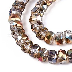 Гальванизируйте прозрачное стекло бисер нитей&nbsp;X-EGLA-N022-04A-D03