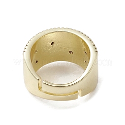Latón anillos ajustables&nbsp;RJEW-K257-85C-G