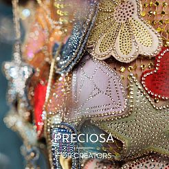 Preciosa® maxima кристалл круглые камни&nbsp;Y-PRC-RBSS18-80100