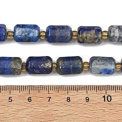 Natürlicher Lapislazuli Perlenstränge&nbsp;G-D103-A02