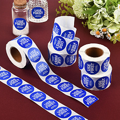 500 Stück Papier-Klebeetikettenaufkleber&nbsp;STIC-WH20010-25E