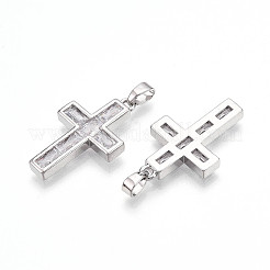 Латунные микро проложить кубического циркония подвески&nbsp;KK-N257-32P