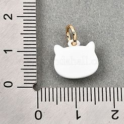 Ciondoli in ottone stampato&nbsp;KK-CBA1A42-02G-03