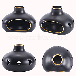 Brûleur à support en porcelaine Palo Santo&nbsp;AJEW-WH20018-74A