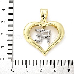 Латунные микро проложить кубического циркония подвески&nbsp;KK-S511-30GP-01