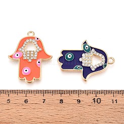 Подвески из сплава со стразами и эмалью&nbsp;PALLOY-T092-11