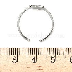 Регулируемые манжетные кольца из нержавеющей стали 304 RJEW-Z105-01P-02