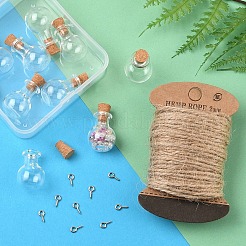 Наборы для изготовления подвесок из стеклянных бутылок своими руками&nbsp;DIY-YW0011-05