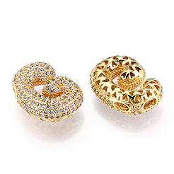 Латунные микро проложить кубического циркония подвески&nbsp;KK-N254-06G-G