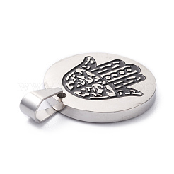 Ciondoli in acciaio inox 304&nbsp;STAS-Z027-05P