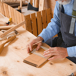 Прозрачные акриловые шаблоны AJEW-WH0475-52B