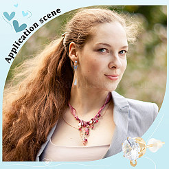 12 пара латунных сережек-гвоздиков с кубическим цирконием KK-UN0001-81