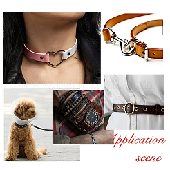 4 м плоский шнур из коровьей кожи NCOR-DC0001-01