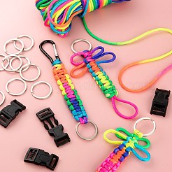 Браслеты из нейлонового шнура своими руками DIY-LS0003-88