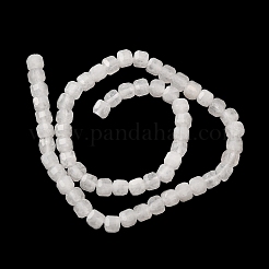 Бусины из натурального белого нефрита G-F797-A14-01