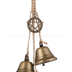 Campana colgante de hierro decoracion&nbsp;HJEW-JM02241