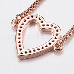 Bracciali in ottone regolabili&nbsp;X-BJEW-P200-03RG