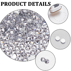 950 шт. кабошоны из смоляных стразов CRES-WH20004-03D