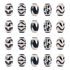 20 шт. 5 стиля тибетских агатовых бусин Дзи&nbsp;G-TA0002-67