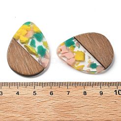 Подвески из смолы и ореха FIND-R051-04H