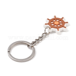 Schlüsselanhänger aus PVC mit Cartoon-Anhänger&nbsp;LS-KEYC-U001-01B