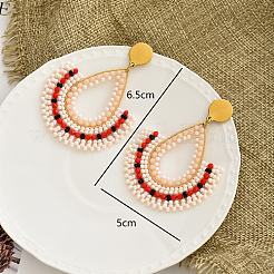 Серьги-гвоздики из нержавеющей стали 304&nbsp;BS2108-1